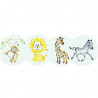 Safari Tiere Stencil für süsse und einfache Motive