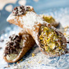 Cannoli-Schillerlocken Ø 2.5 x 12.5 cm, 6 Stück für Apéros und Desserts