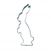 Cookie cutter bunny standing