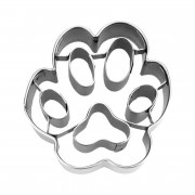 Cookie cutter dog paw