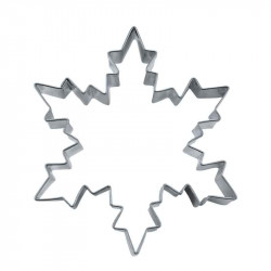 Ausstecher Eiskristall, 8 cm