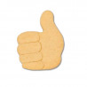Ausstecher "Like" Daumen Hoch