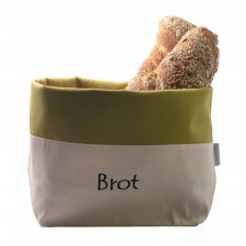 Brotbeutel Grün für lange Frischhaltung