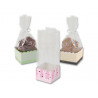 Gebäck-Verpackungsset Mini, 6 Stück für edle Geschenke