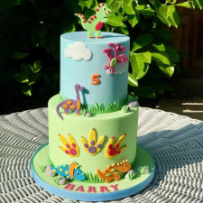 Dinosaurier Ausstecher-Set für Torten und Cupcakes