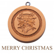 Springerle-Model Christmas Ø 68 mm für Tirggel und Anisbrötli