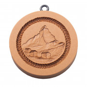 Springerle-Model Matterhorn Ø 68 mm für Tirggel und Anisbrötli