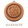 Springerle-Model Alles Gute Ø 68 mm für Tirggel und Anisbrötli