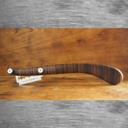 Baker's knife zebrano wood