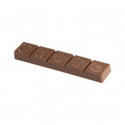 Stampo per tavoletta di cioccolato Choco, 8 pezzi