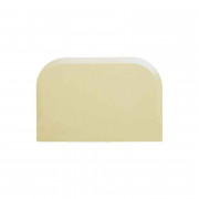Dough scraper square, ivory color