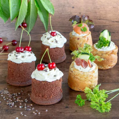 Backform Kuchenbecher
