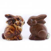 Moule à chocolat Lapin, 2 pièces