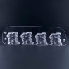Schokoladenform Häschen, 4-teilig