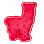 Cookie cutter with ejector llama