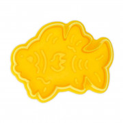 Cookie cutter with ejector fish