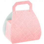 Chocolates packaging handbag pink
