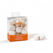 Praline capsules white, 200 pieces