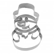 Cookie cutter snowman