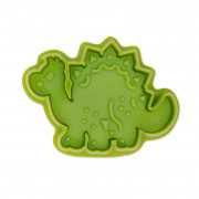 Cookie cutter with ejector dinosaur