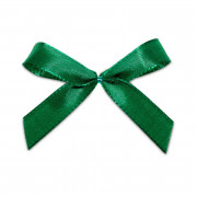 Bow with clip, dark green