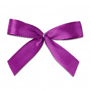Ribbon with clip, purple