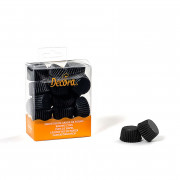 Praline capsules black, 200 pieces