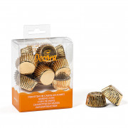 Pralinenkapseln Gold, 180 Stück