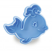 Cookie cutter with ejector whale