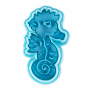 Cookie cutter with ejector seahorse