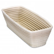 Proofing basket rectangular, 26.5 cm