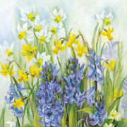 Serviettes Spring in Bloom, 20 pièces