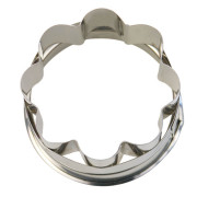 Rosette outer ring cookie cutter, 4.8 cm