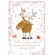 Card reindeer