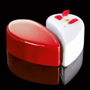 Cake ring modern heart, Ø 14 cm x 4 cm
