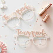 Team Bride party glasses, 8 pieces