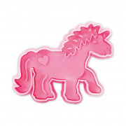 Cookie cutter with ejector Small unicorn