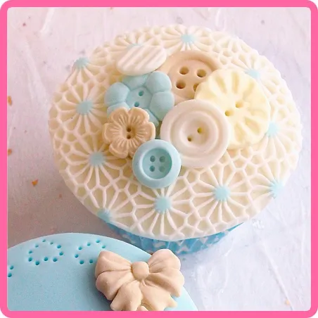 Silicone embosser Piccoli bottoni per decorazioni realistiche