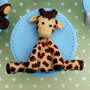 Silicone embosser giraffe