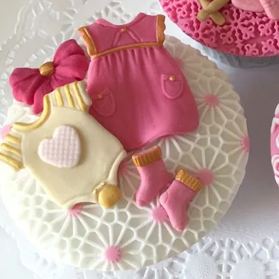 Silicone embosser baby clothes