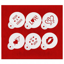 Love Stencils für süsse Worte und Motive auf Ihren Desserts