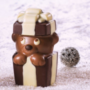 Chocolate mold bear surprise