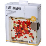 Tortenring Eckig verstellbar von 22 x 25 bis 43 x 48 cm, 7 cm hoch
