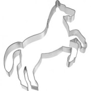 Ausstecher Pferd steigend