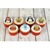 Set di tagliabiscotti pinguino mamma e bambino