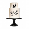 Silikonbordürenmatte Calligraphy Celebration für edle Aufschriften