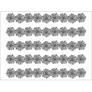 Tapis de bordures en silicone Filet