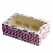 12pcs mini cupcake box