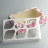 6er Cupcake Schachtel