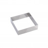 Tortenring Quadrat 18 x 18 x 5 cm für edle Torten und Biskuits